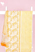 Bizzy Lizzy Dress Material With Chiffon Dupatta In Floral Block Print